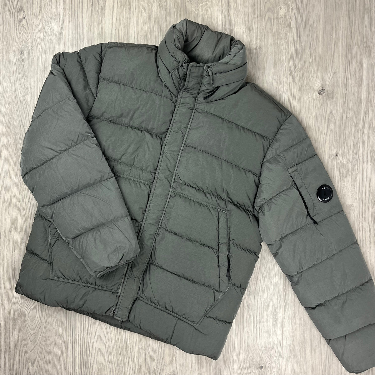 CP Company Chrome Down Jacket - Gunmetal