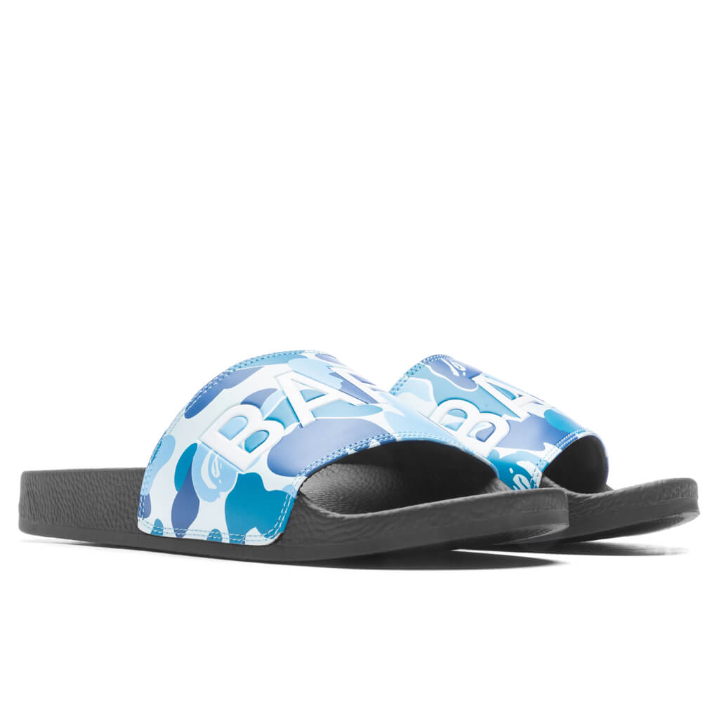 Abc Camo Slide Sandals - Blue