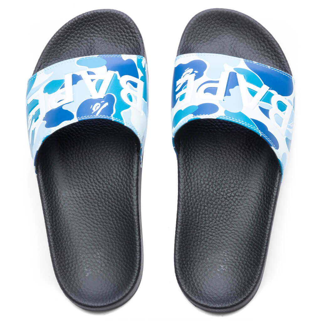 Abc Camo Slide Sandals - Blue