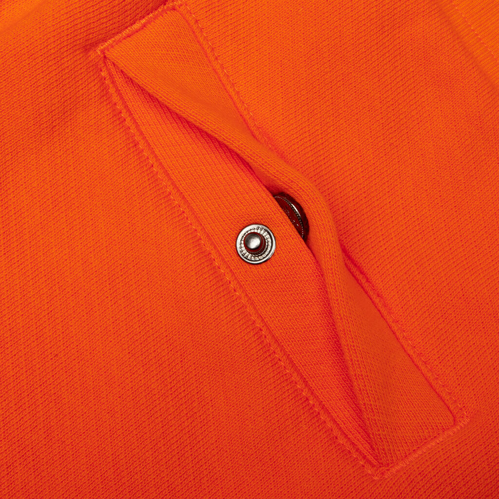 Core Diagonal Relaxed Sweatpants - Orange Tiger