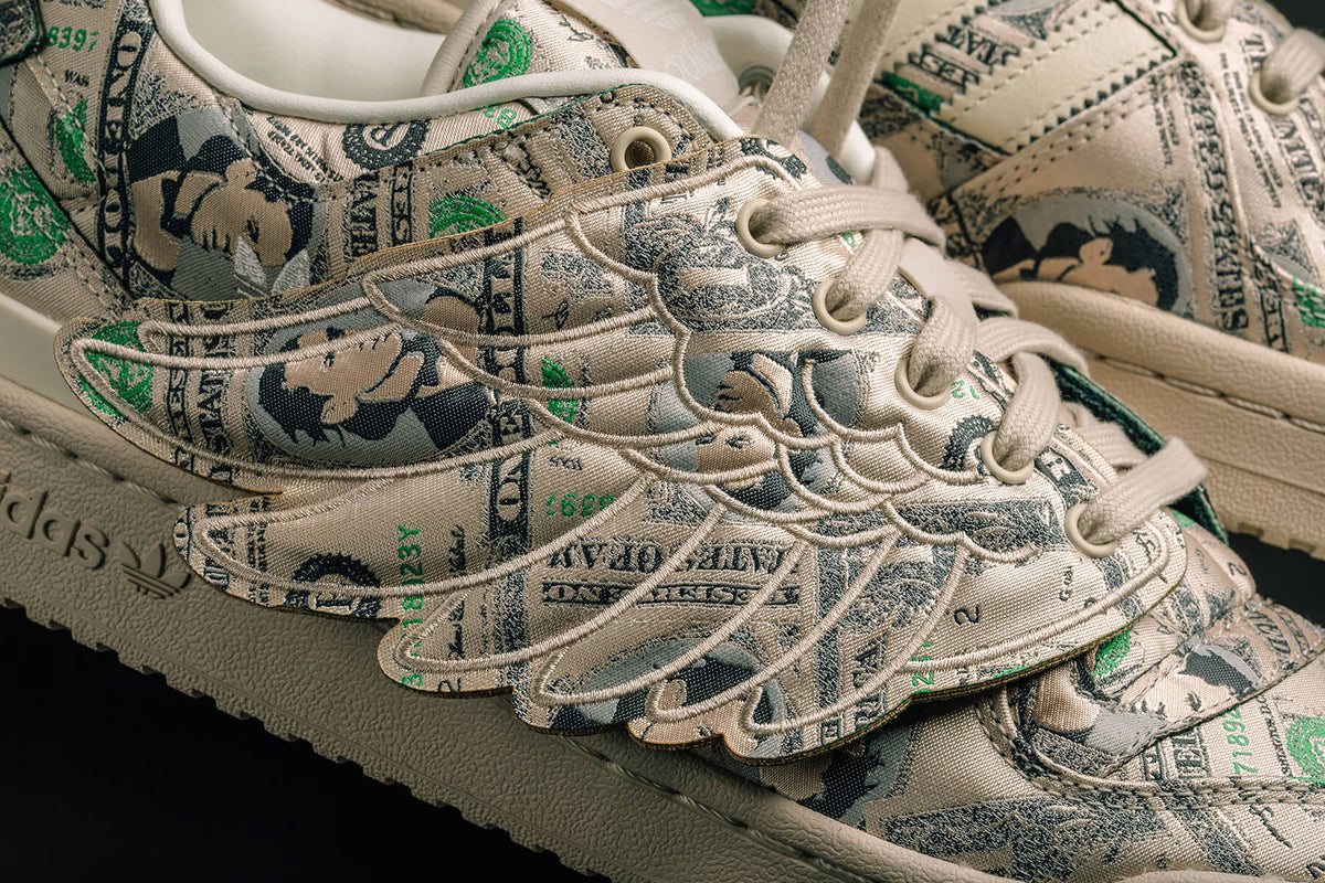 adidas Originals x Jeremy Scott Forum Wings Low Money - Clear Brown
