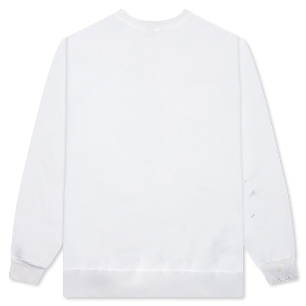 Vague Abuse Crewneck - White