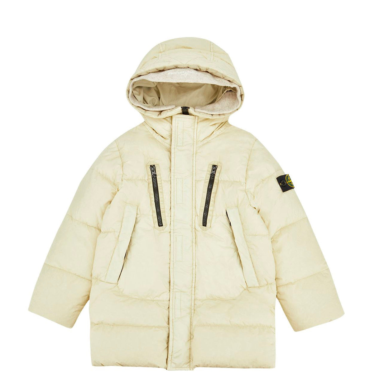 Stone Island Junior Garment Dyed Crinkle Reps R-Nylon Down