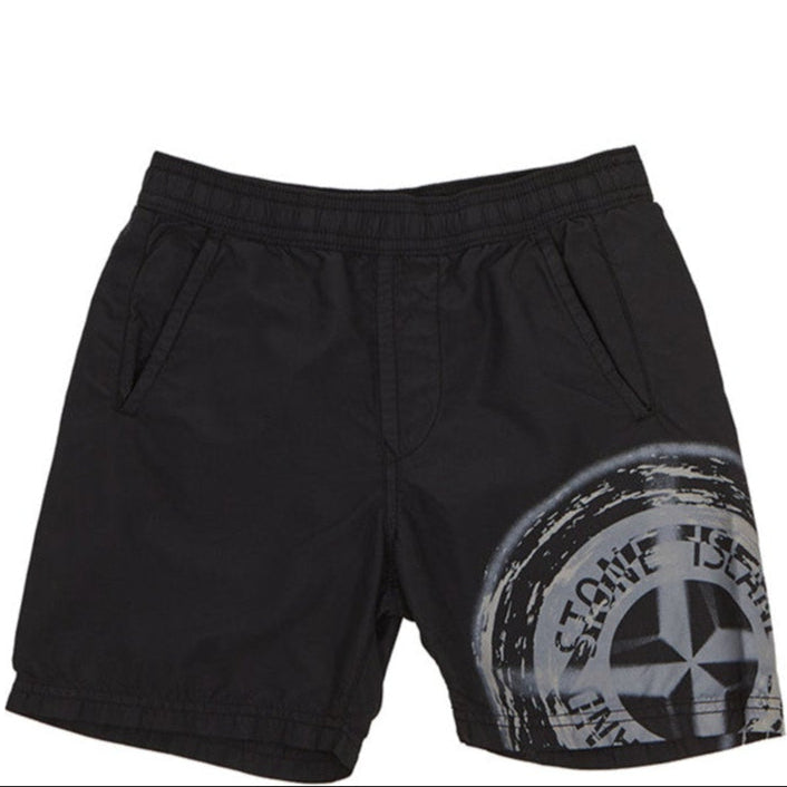 Stone Island Junior Compass Logo Swimshorts