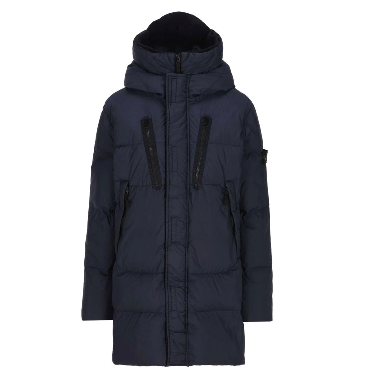 Stone Island Junior Garment Dyed Down Parka