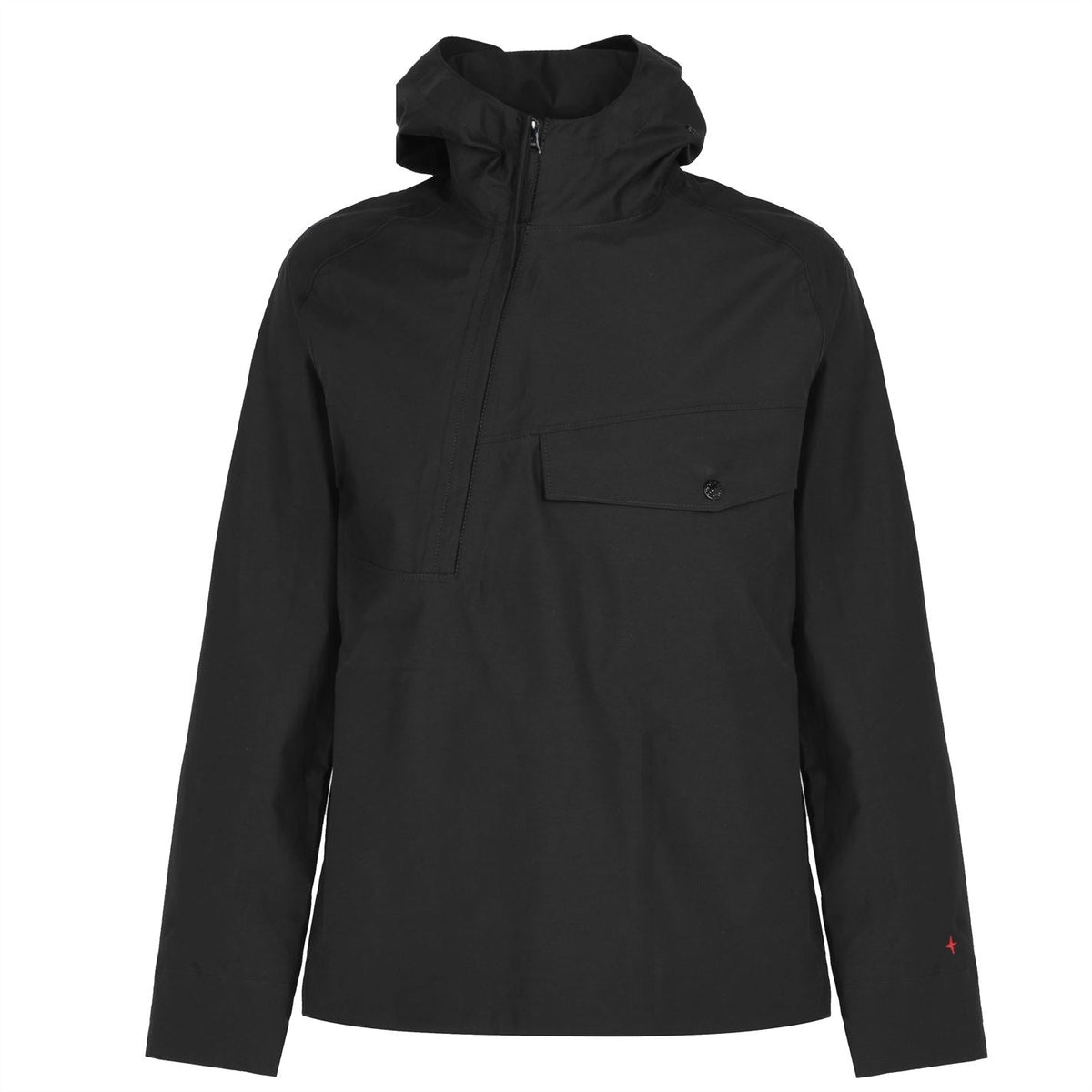 Stone Island Marina Black Jacquard 3L Anorak