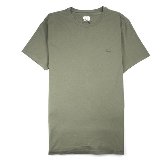 CP Company Goggle Hood Print T-shirt Khaki
