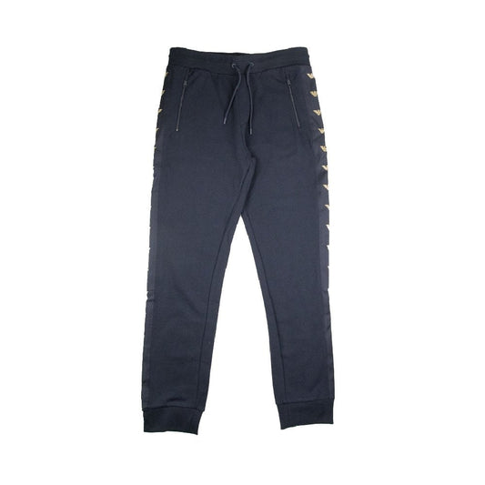 Emporio Armani Track Bottoms Eagle Navy