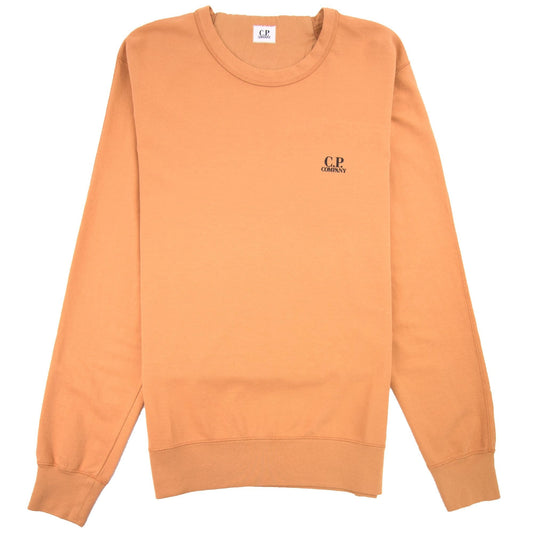 CP Company Chest Logo Sweatshirt Orange
