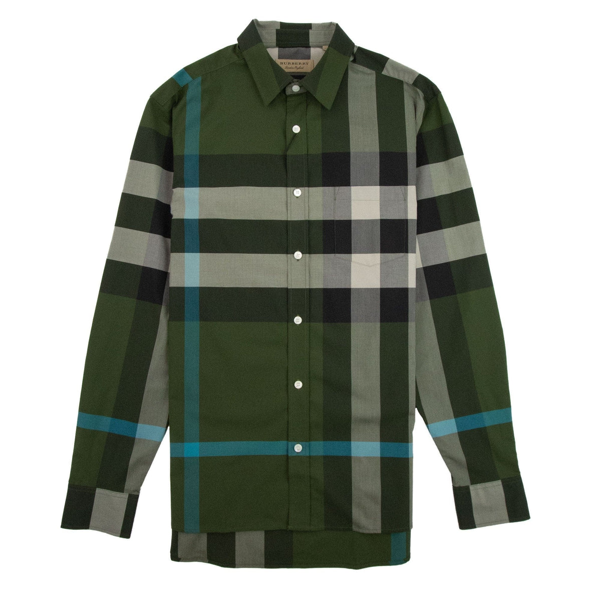 Burberry Windsor Long Sleeve Shirt Green