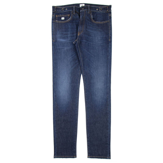 CP Company Mid Wash Slim Jeans Denim D12