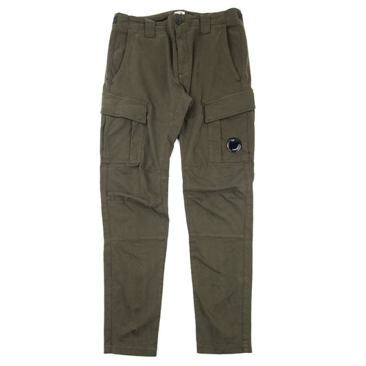 CP Company Cargo Lens Pants Olive Night 670