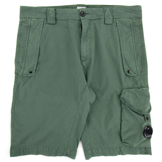Cp Company Bermuda Cargo Lens Shorts Green 668
