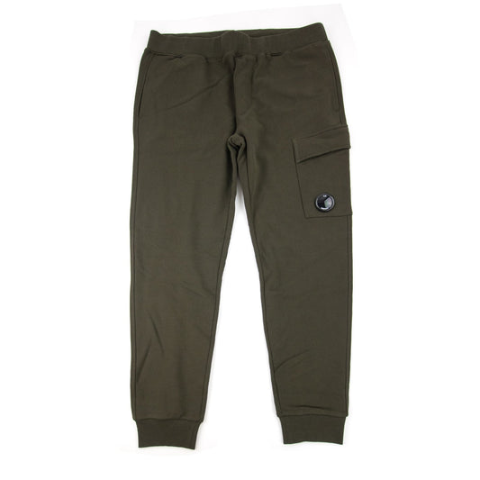 Cp Company Diagonal Raised Fleece Lens Sweat Pant Khaki 922