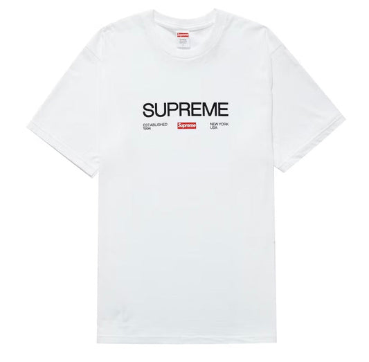 SUPREME EST.1994 TEE WHITE