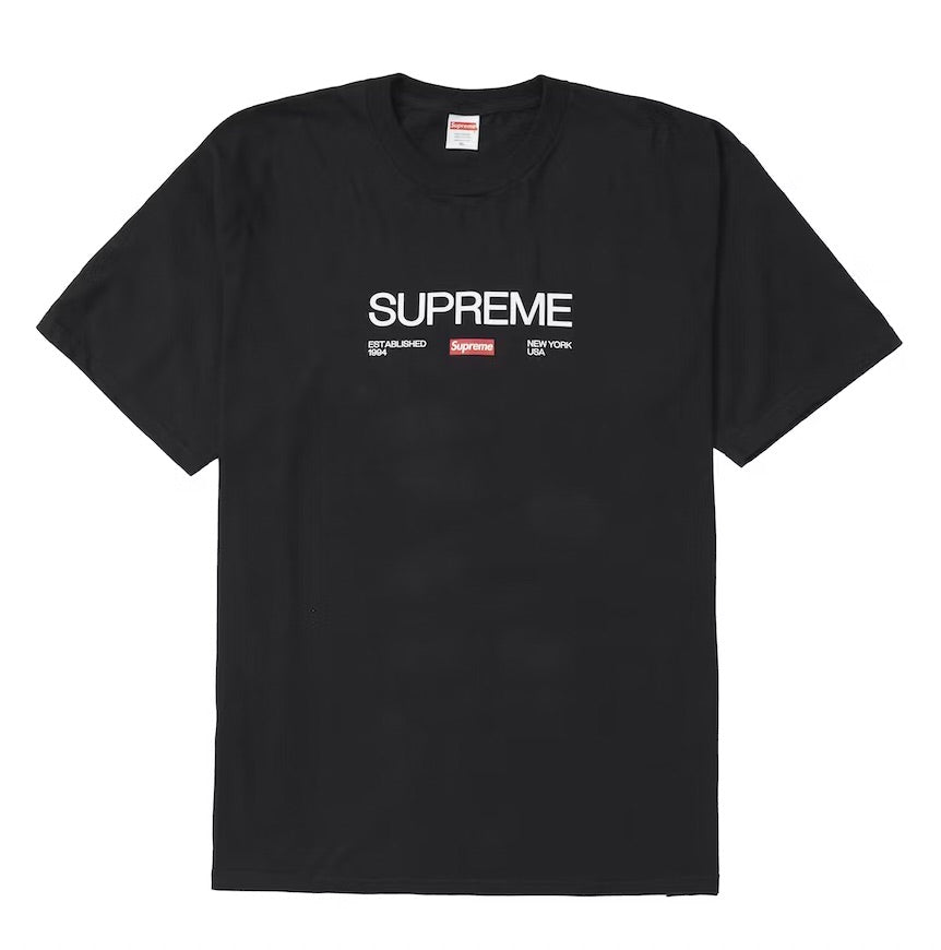 SUPREME EST. 1994 TEE BLACK