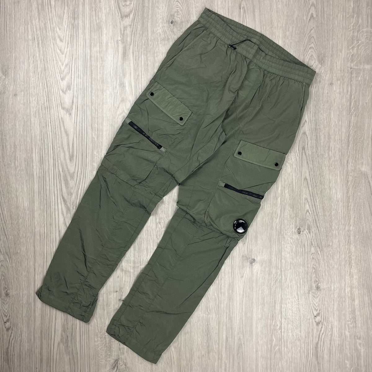 CP Company Chrome Cargo Trousers - Agave Green