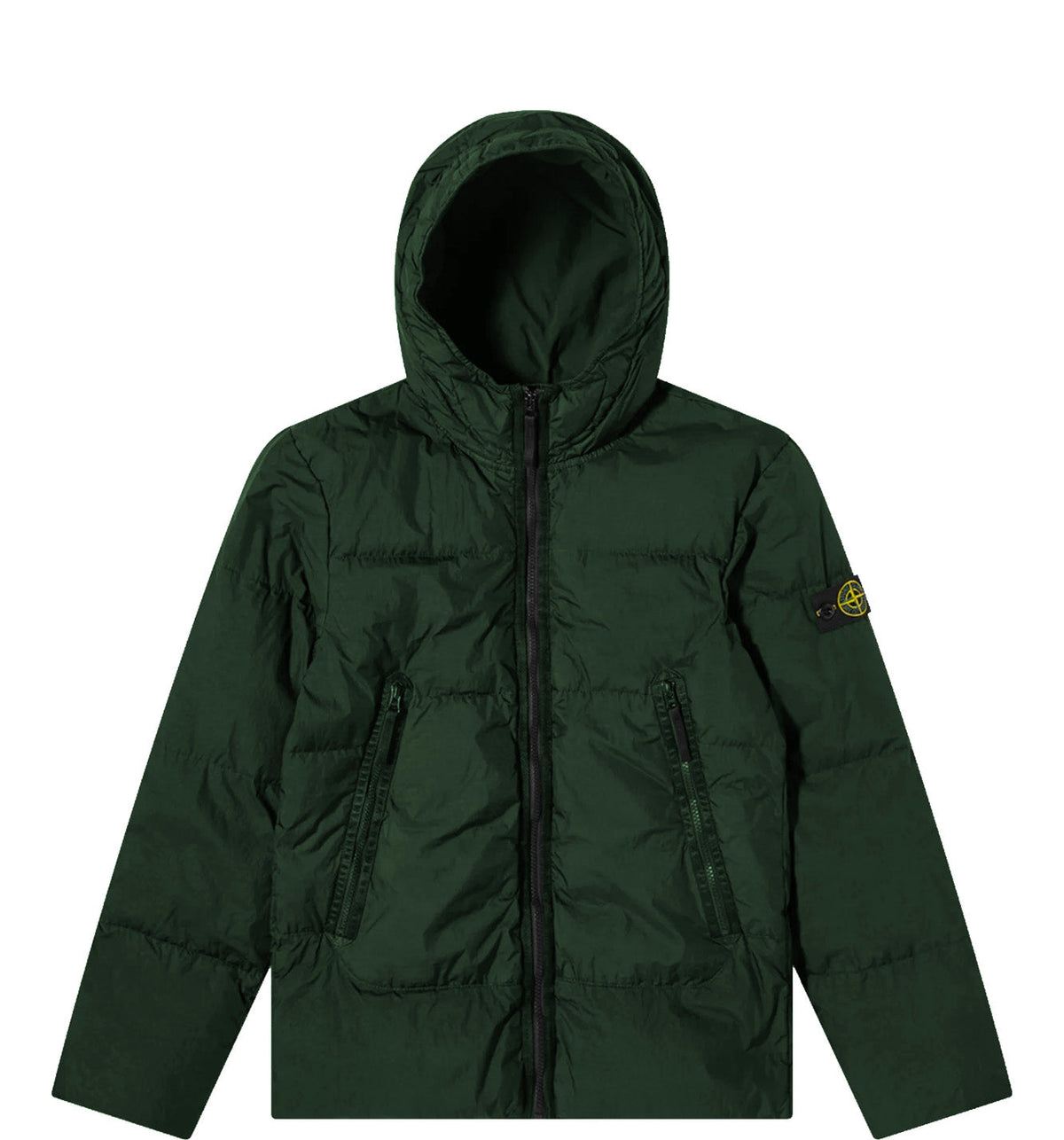 Stone Island Junior Garment Dyed Crinkle Down Jacket
