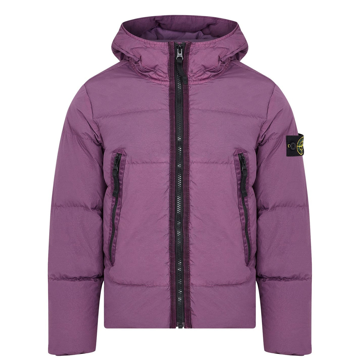 Stone Island Junior Crinkle Reps Down Jacket
