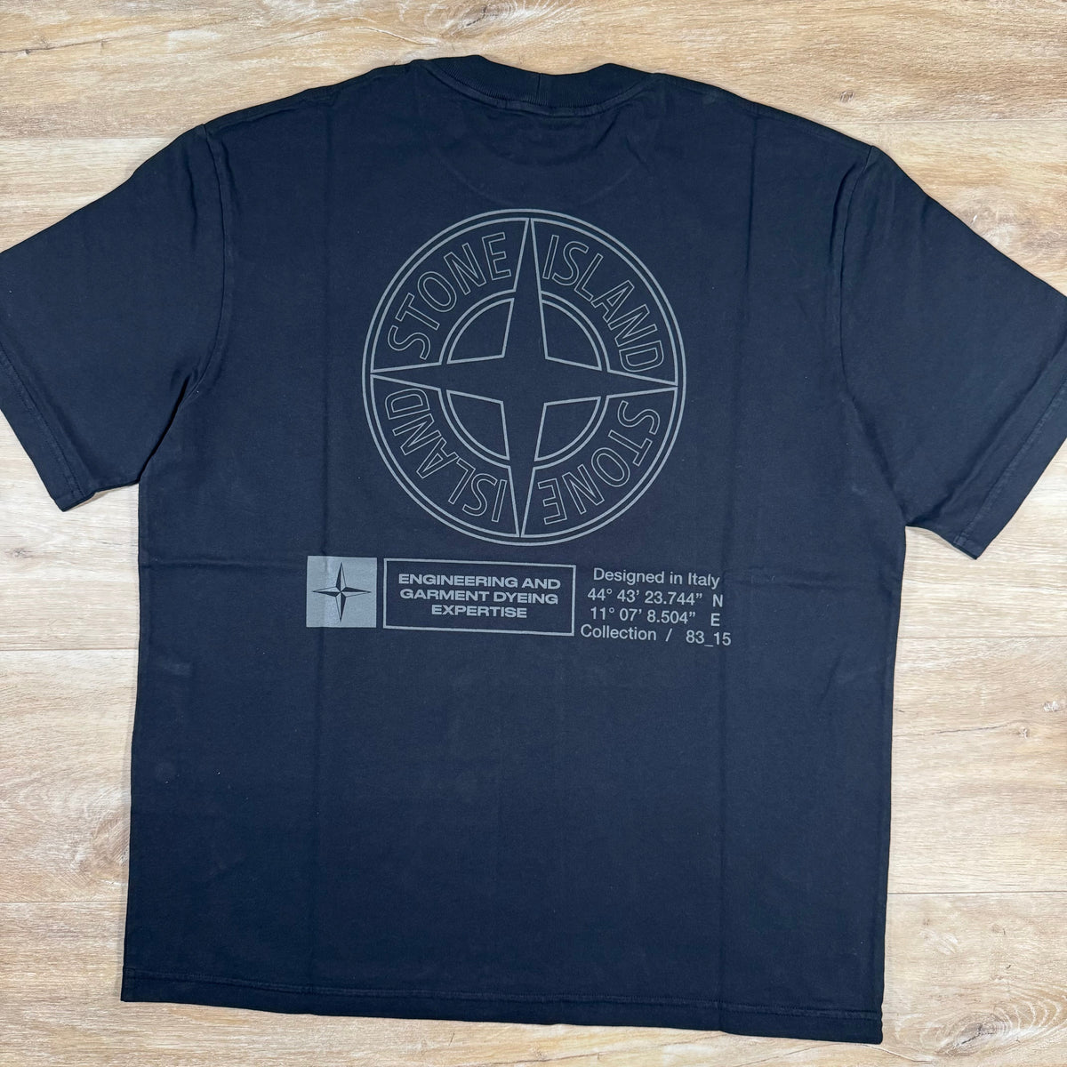 Stone Island Industrial Print T-Shirt in Black