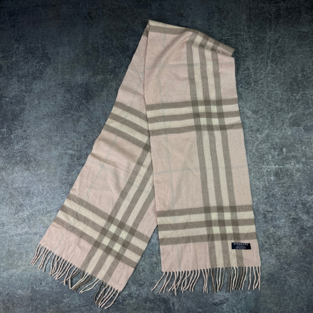 Burberry Cashmere Scarf Rose