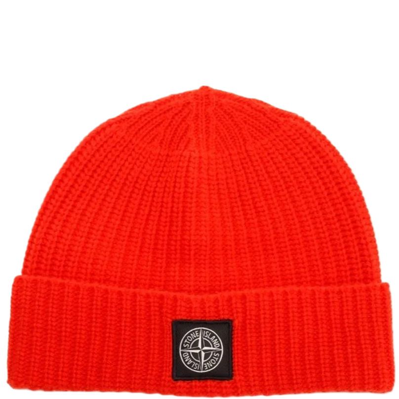 Stone Island Wool Patch Beanie