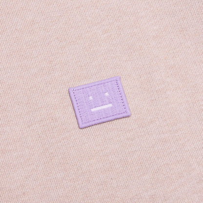 Crew Neck Sweatshirt - Violet/Pink/Melange