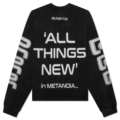 After Death CVA L/S Tee - Jet Black