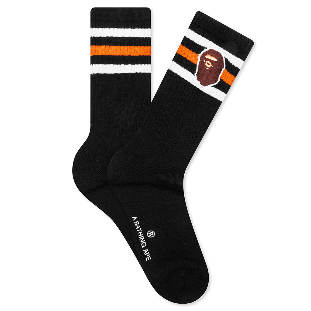 Ape Head Socks - Black