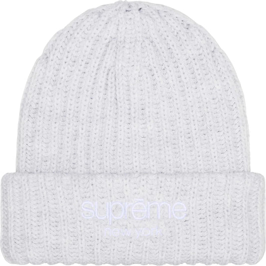 Supreme Chunky Knit Logo Beanie