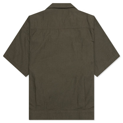 Belted Officer S/S Shirt - Olive Drab