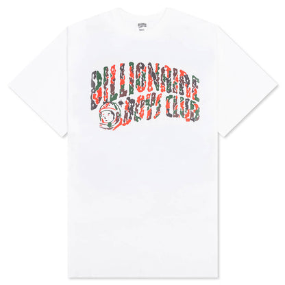 Camo Arch S/S Tee - White