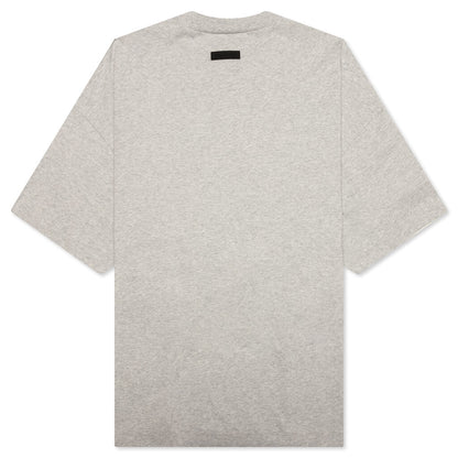 Crewneck T-Shirt - Light Heather Grey