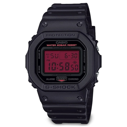 DW5600BBR-1 - Black/Red