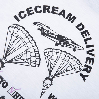 Delivery S/S Knit Tee - White