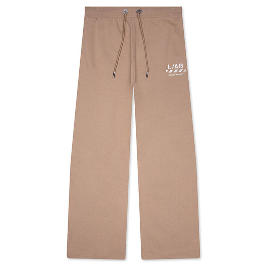 Core Diagonal Relaxed Sweatpants - Cornstalk