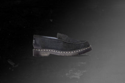 Dr. Martens x Neighborhood Penton Creeper - Black Hairy Suede Smooth