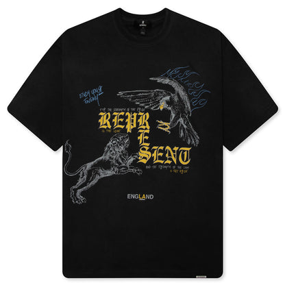 Enemy T-Shirt - Washed Black