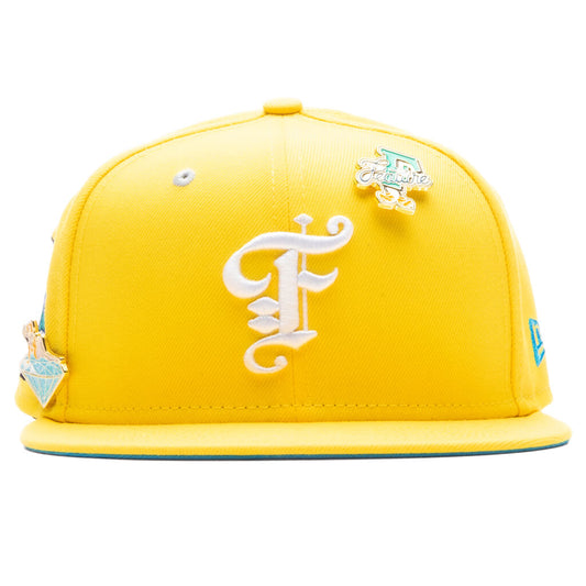 Feature x New Era Las Vegas 59FIFTY Fitted - Cyber Yellow