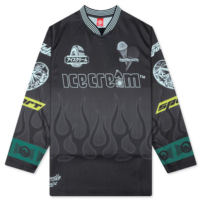 Good Food L/S Jersey - Black