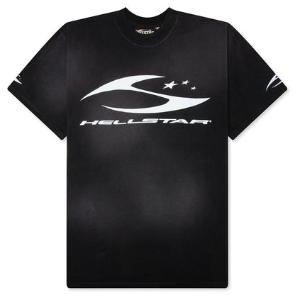 H Cursive Logo T-Shirt - Black