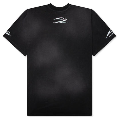 H Cursive Logo T-Shirt - Black