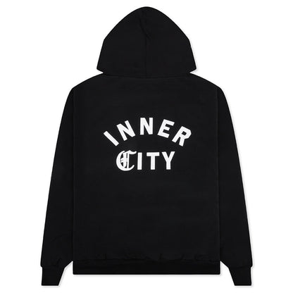 Honor The Gift Inner City Puff Hoodie - Black