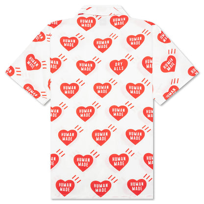Heart Aloha Shirt - White