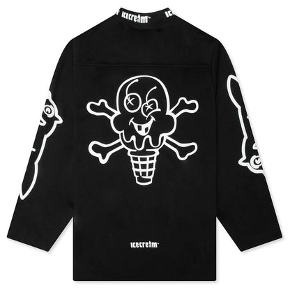 Hyperdrive L/S Knit Tee - Black