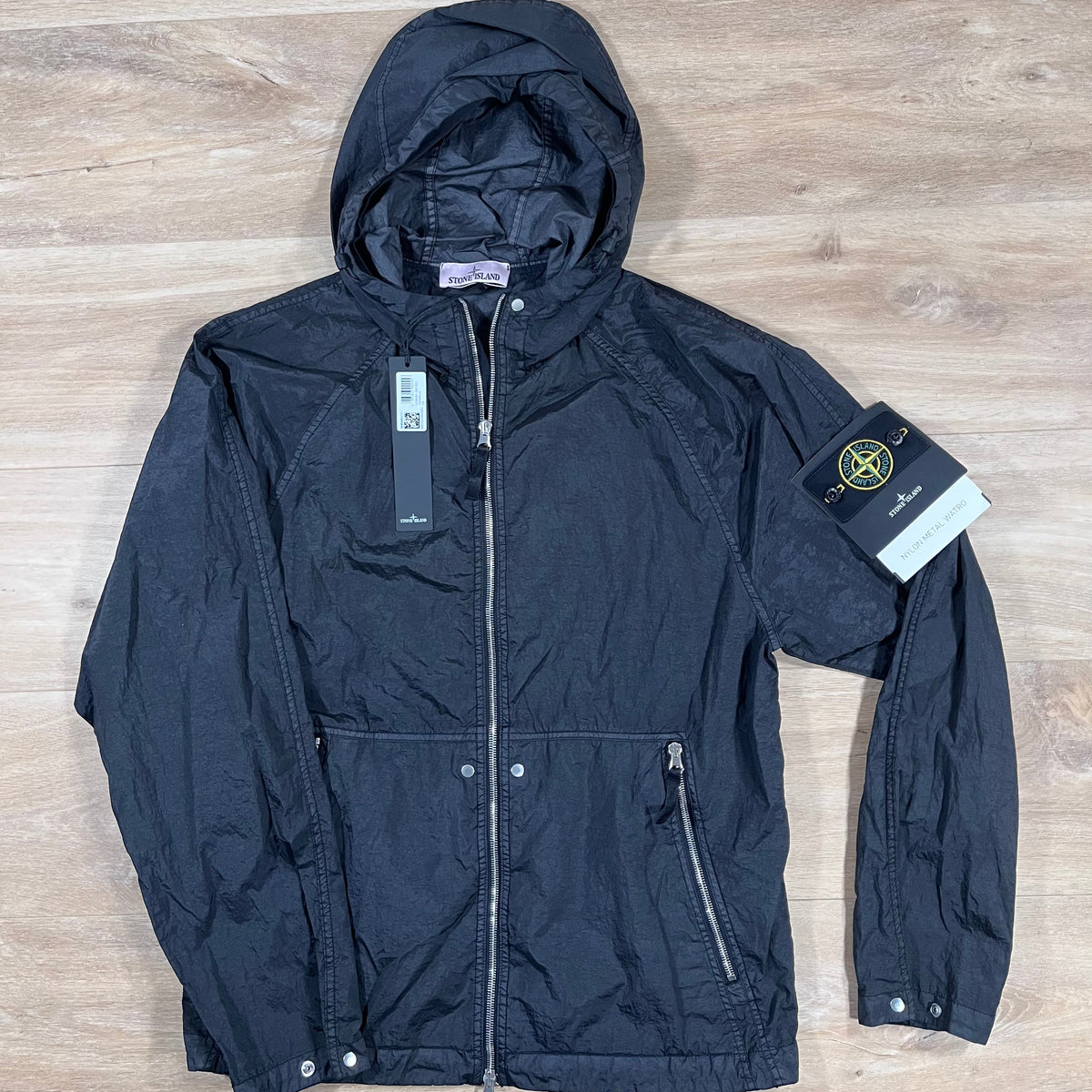 Stone Island Nylon Metal Watro TC Jacket in Black