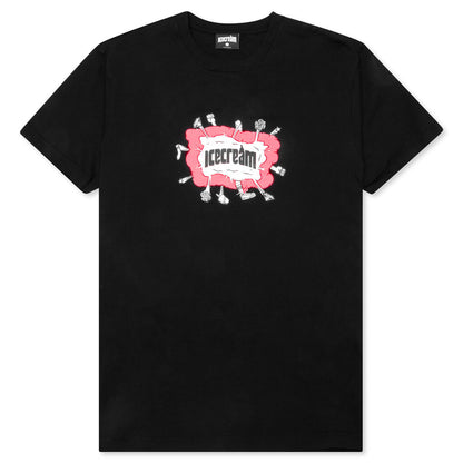 Fight S/S Tee - Black