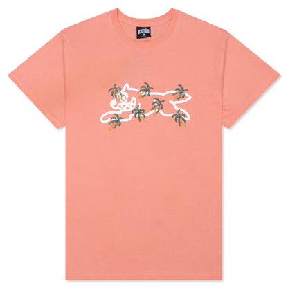 Palm S/S Tee - Candle Light Peach