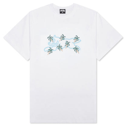 Palm S/S Tee - White