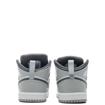 Jordan 1 Mid (TD) - Light Smoke Grey/White/Anthracite